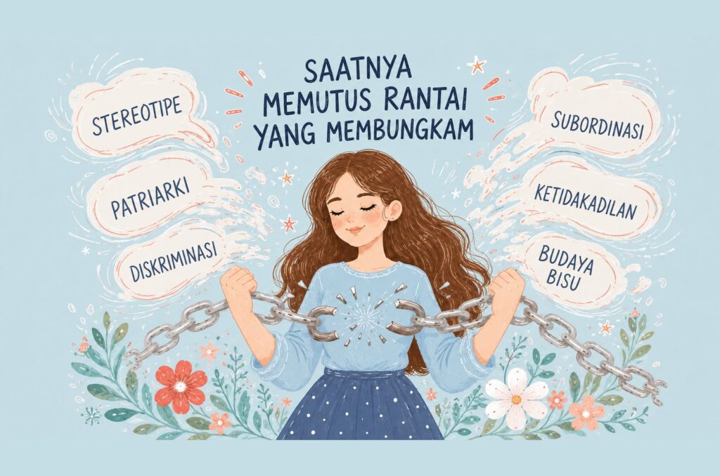 Ilustrasi: memutus rantai yang membungkam